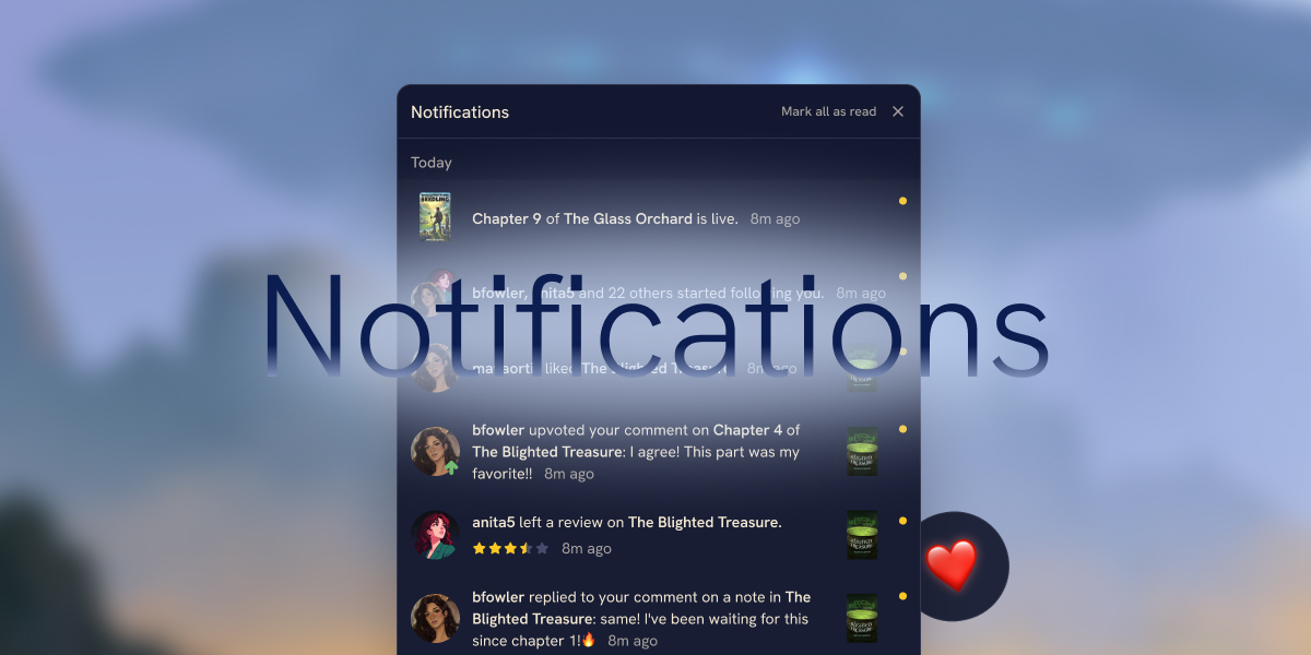 Quibble notifications